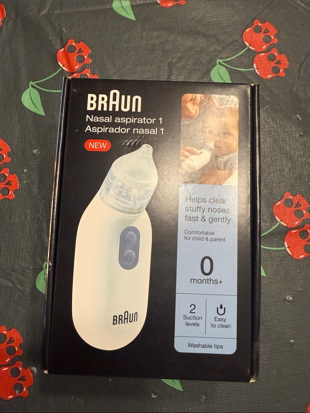 Braun Nasal Aspirator 1 - White | Baby Nasal Suction